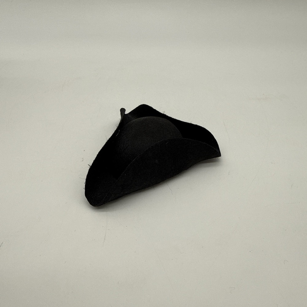 Byers Choice Colonial Black Hat Replacement Only Caroler Holiday Christmas